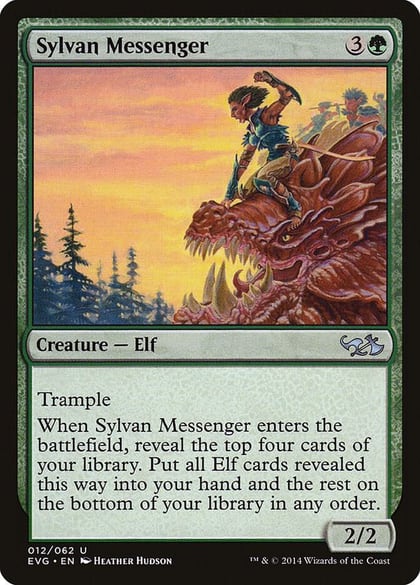 Sylvan Messenger, Duel Decks: Anthology 12