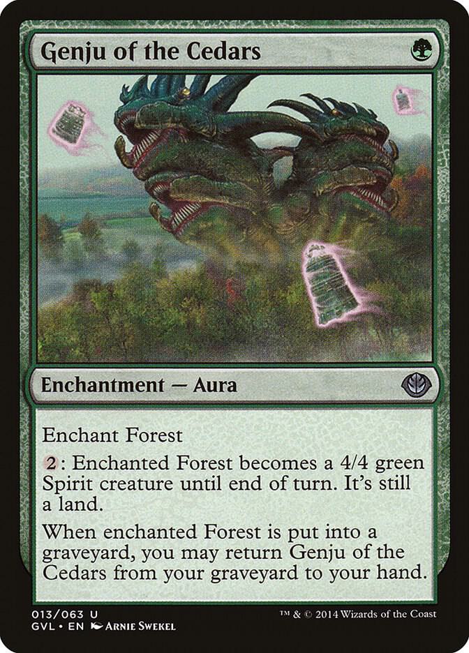 Genju of the Cedars, Duel Decks: Anthology 13
