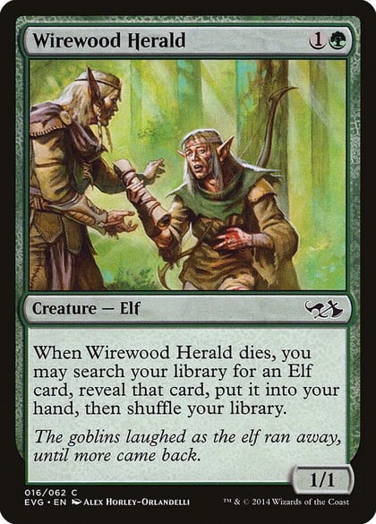 Wirewood Herald, Duel Decks: Anthology 16