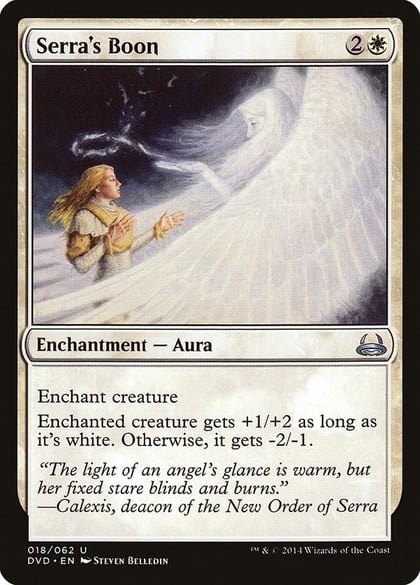 Serra's Boon, Duel Decks: Anthology 18