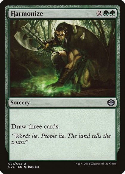 Harmonize (GVL), Duel Decks: Anthology 21
