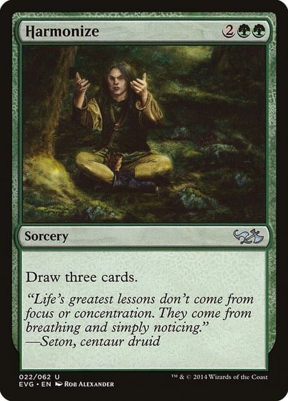 Harmonize (EVG), Duel Decks: Anthology 22