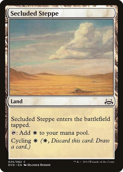 Secluded Steppe, Duel Decks: Anthology 25