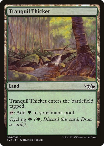 Tranquil Thicket, Duel Decks: Anthology 26