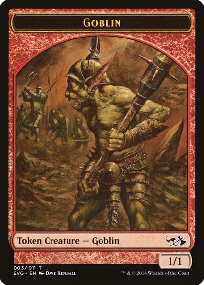 Goblin Token (EVG), Duel Decks: Anthology 3