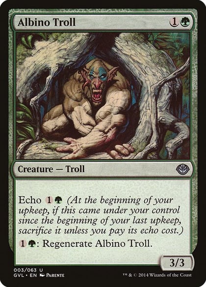 Albino Troll, Duel Decks: Anthology 3