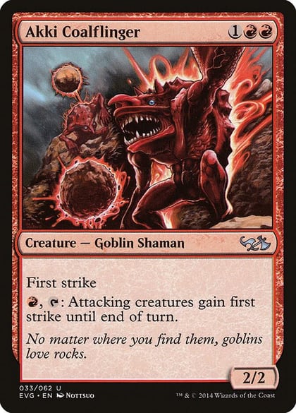 Akki Coalflinger, Duel Decks: Anthology 33