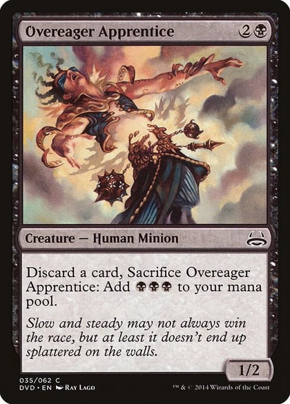 Overeager Apprentice, Duel Decks: Anthology 35