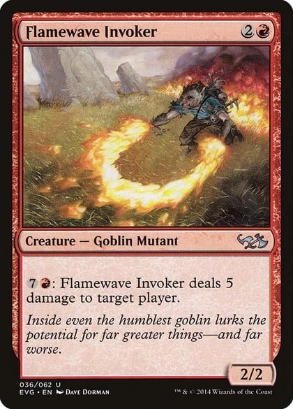 Flamewave Invoker (EVG), Duel Decks: Anthology 36