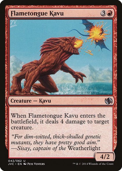 Flametongue Kavu, Duel Decks: Anthology 42
