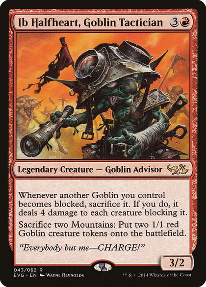 Ib Halfheart, Goblin Tactician, Duel Decks: Anthology 43