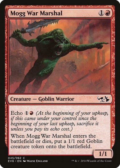 Mogg War Marshal, Duel Decks: Anthology 45