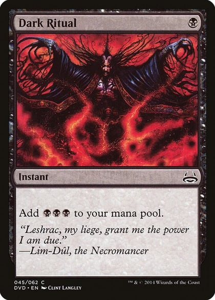Dark Ritual, Duel Decks: Anthology 45