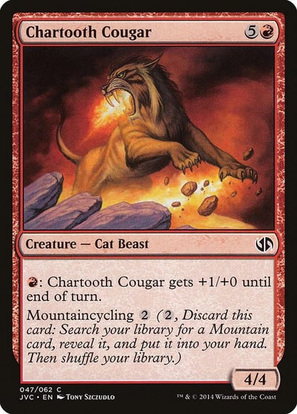 Chartooth Cougar, Duel Decks: Anthology 47