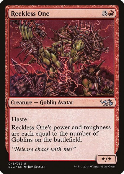 Reckless One, Duel Decks: Anthology 48