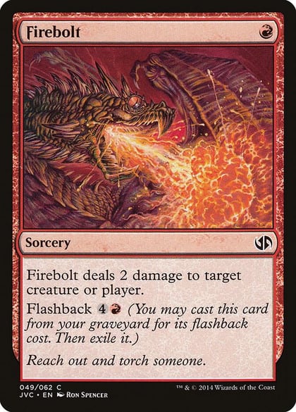 Firebolt, Duel Decks: Anthology 49