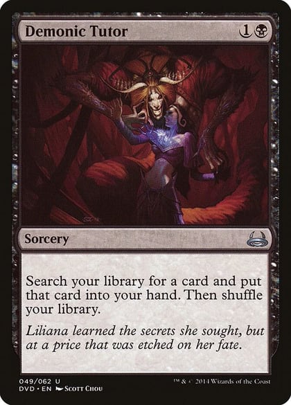 Demonic Tutor, Duel Decks: Anthology 49