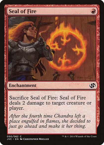 Seal of Fire, Duel Decks: Anthology 50