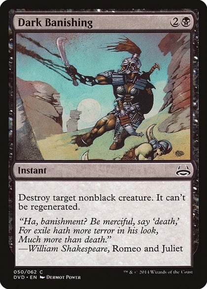 Dark Banishing, Duel Decks: Anthology 50
