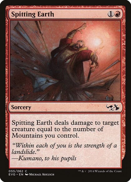 Spitting Earth, Duel Decks: Anthology 55