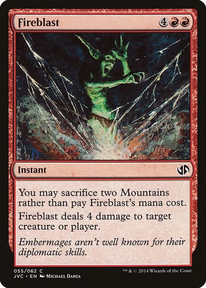 Fireblast, Duel Decks: Anthology 55