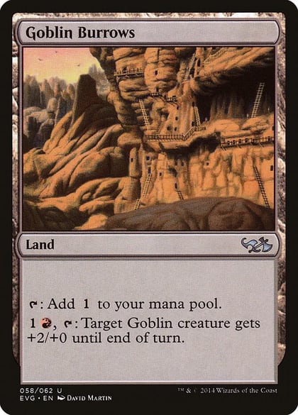 Goblin Burrows, Duel Decks: Anthology 58
