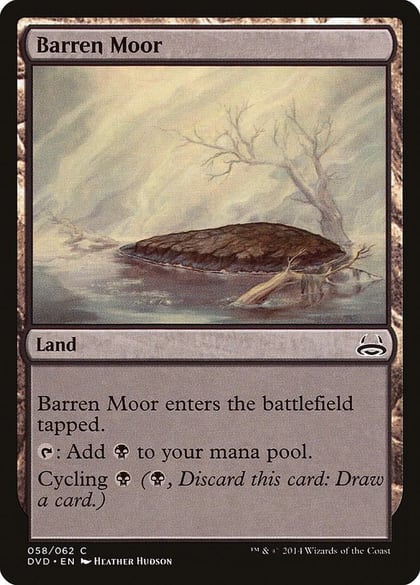 Barren Moor, Duel Decks: Anthology 58
