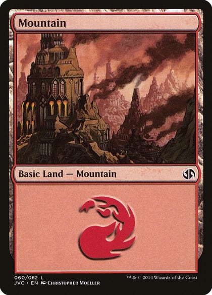 Mountain (060) (JVC), Duel Decks: Anthology 60