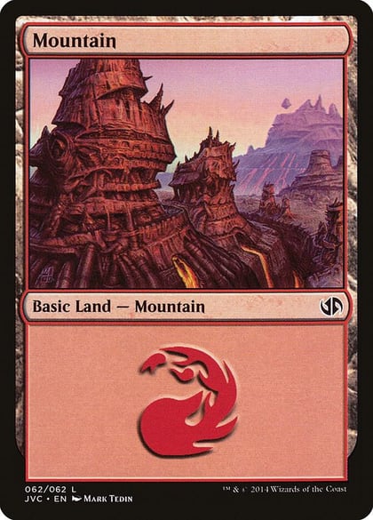 Mountain (062) (JVC), Duel Decks: Anthology 62