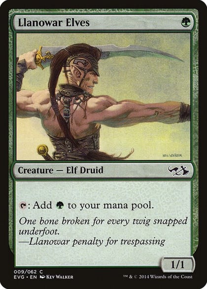 Llanowar Elves, Duel Decks: Anthology 9