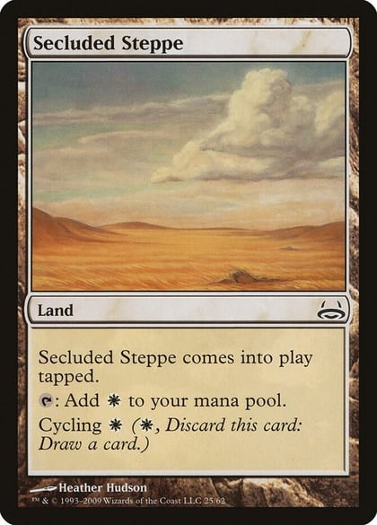 Secluded Steppe, Duel Decks: Divine vs. Demonic 25