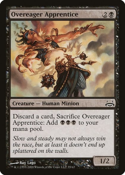 Overeager Apprentice, Duel Decks: Divine vs. Demonic 35