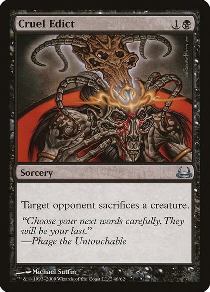 Cruel Edict, Duel Decks: Divine vs. Demonic 48