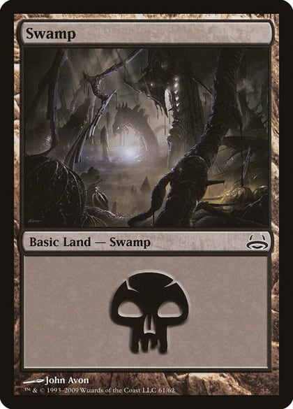Swamp (61), Duel Decks: Divine vs. Demonic 61