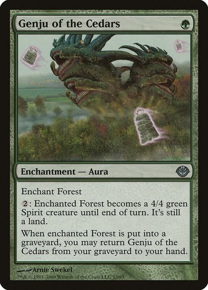 Genju of the Cedars, Duel Decks: Garruk vs. Liliana 13