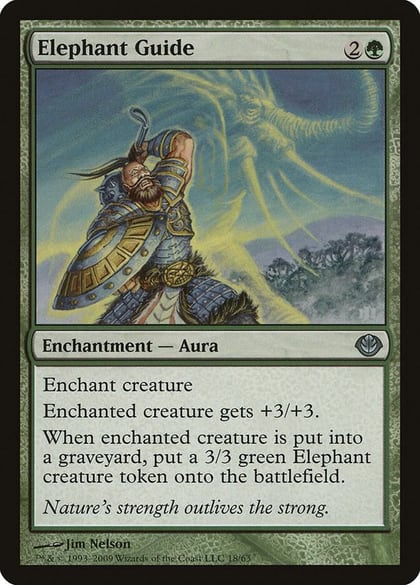 Elephant Guide, Duel Decks: Garruk vs. Liliana 18