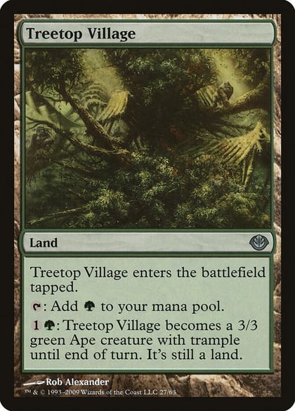 Treetop Village, Duel Decks: Garruk vs. Liliana 27