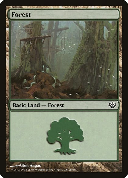 Forest (29), Duel Decks: Garruk vs. Liliana 29