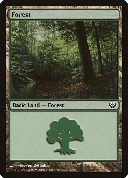 Forest (30), Duel Decks: Garruk vs. Liliana 30