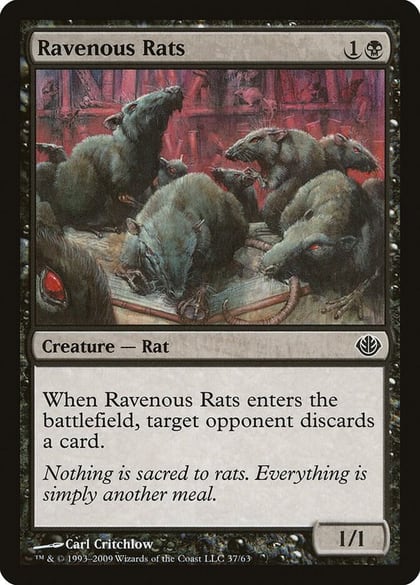 Ravenous Rats, Duel Decks: Garruk vs. Liliana 37