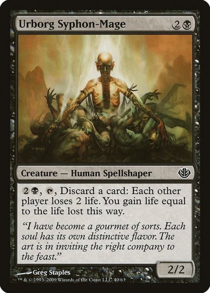 Urborg Syphon-Mage, Duel Decks: Garruk vs. Liliana 40