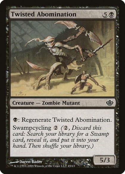 Twisted Abomination, Duel Decks: Garruk vs. Liliana 45
