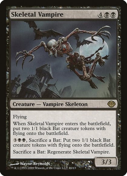 Skeletal Vampire, Duel Decks: Garruk vs. Liliana 46
