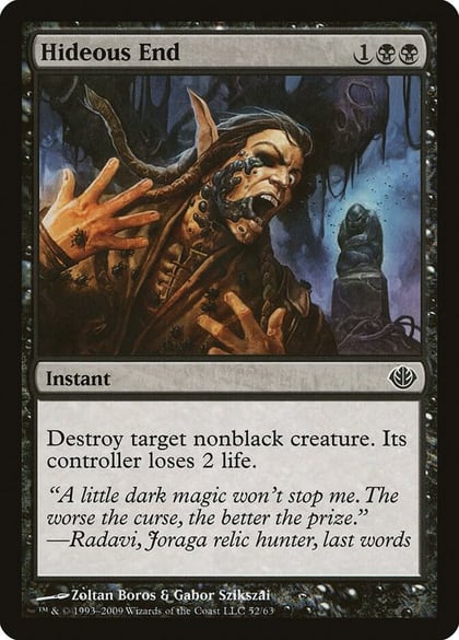 Hideous End, Duel Decks: Garruk vs. Liliana 52