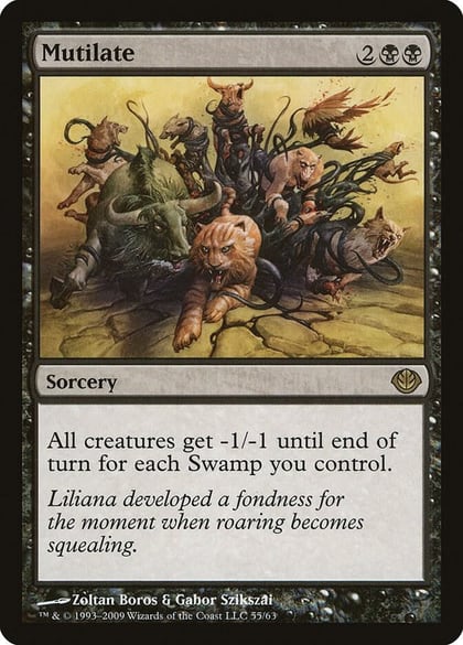 Mutilate, Duel Decks: Garruk vs. Liliana 55