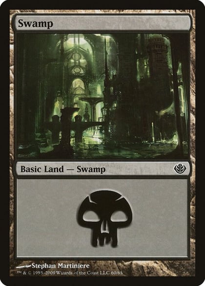 Swamp (60), Duel Decks: Garruk vs. Liliana 60