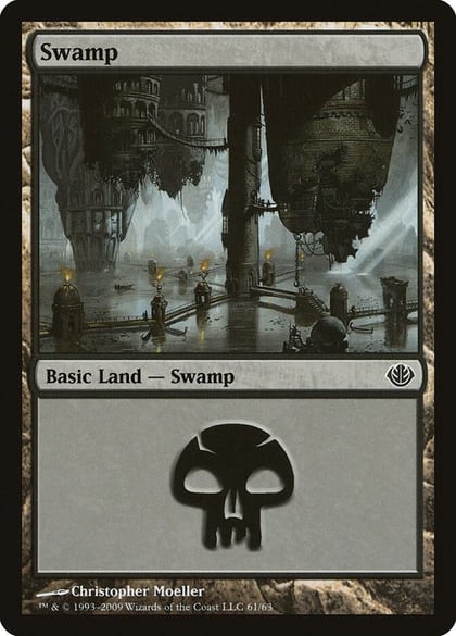 Swamp (61), Duel Decks: Garruk vs. Liliana 61