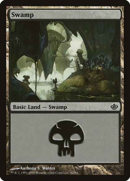 Swamp (62), Duel Decks: Garruk vs. Liliana 62