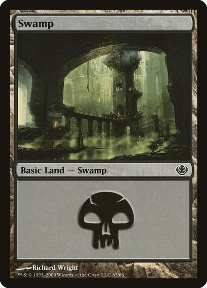 Swamp (63), Duel Decks: Garruk vs. Liliana 63
