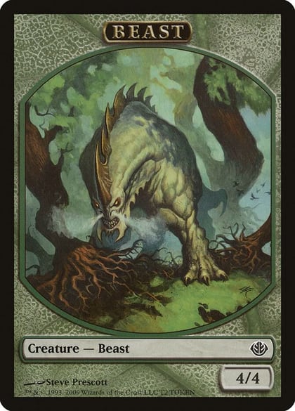 Beast Token (4/4), Duel Decks: Garruk vs. Liliana T2